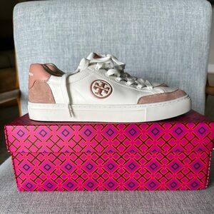 Tory Burch sneakers, pink mauve Tory Burch sneakers, pink sneakers